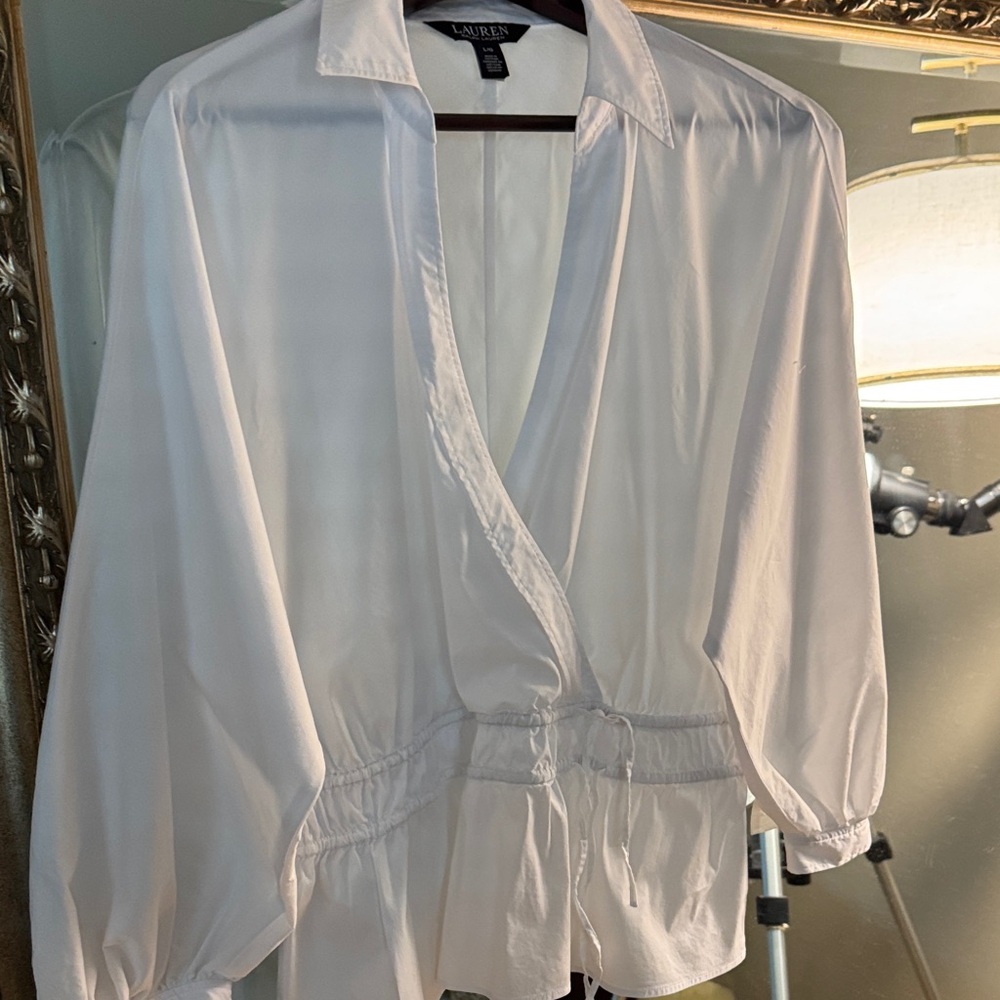 Ralph Lauren White Blouse